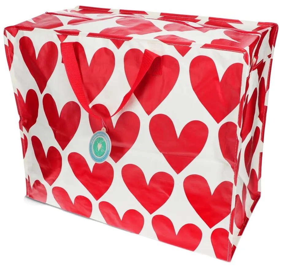 Cutie de depozitare pentru haine din plastic reciclat 58x28x48 cm Hearts – Rex London
