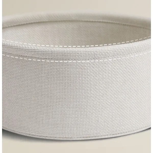 Masă laterală NOIRA crem/albă