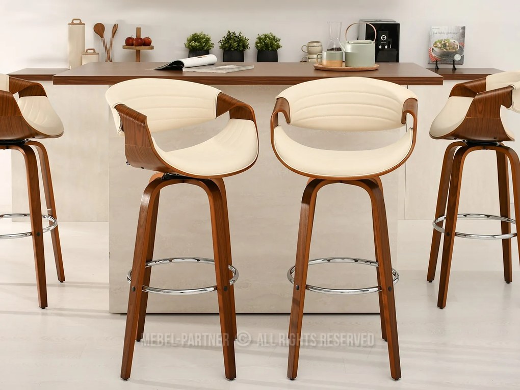 Scaun Bjorn H (crem + nuc). 1110654
