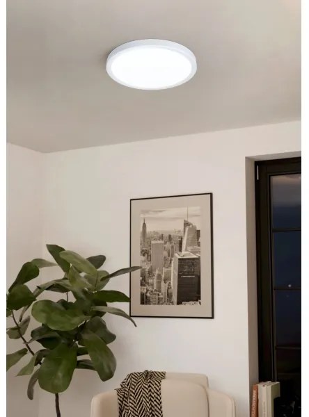 Eglo 98293 - Plafonieră LED dimabilă FUEVA-A, 20W, 230V + telecomandă