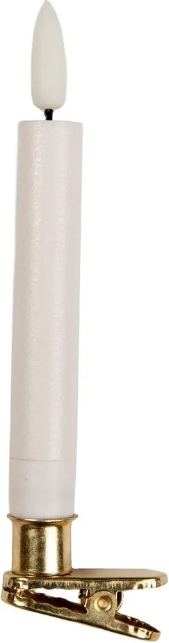 Set 10 lumanari LED, pe baterii tip AAA, cu telecomanda Ø2x14 cm