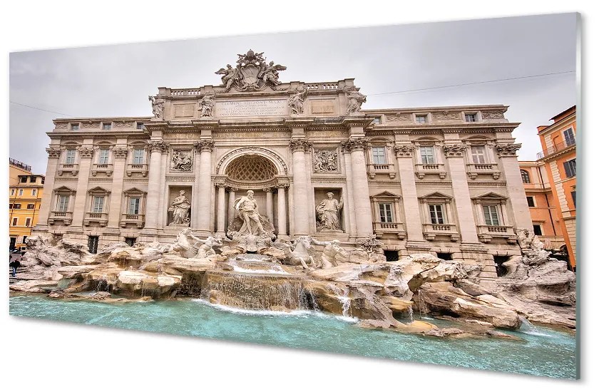 Tablouri acrilice Fountain Roma Basilica