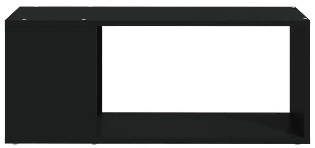 Comoda TV, negru, 80x24x32 cm, PAL 1, Negru