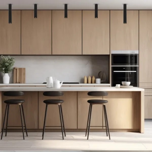 Spot GENESIS 1xGU10/8W/230V 40 cm negru