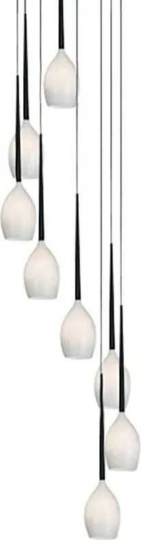 Lustra moderna Izza 8 white