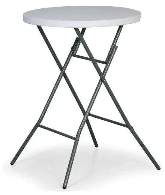 Masă pliabilă rotundă de grădină ø 80 cm – Rojaplast