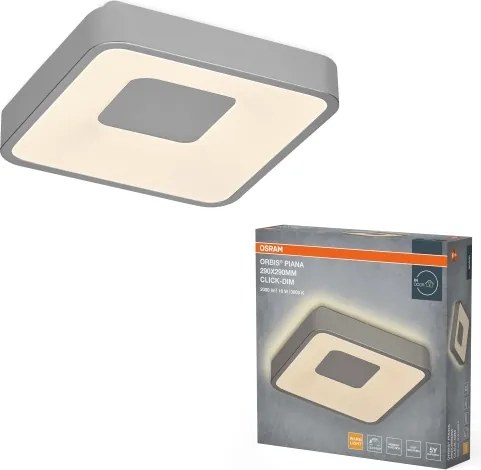 Osram - Corp de tavan LED dimmabil ORBIS PIANA LED/16W/230V 29x29 cm argintiu.