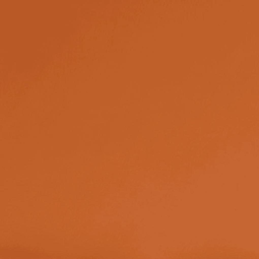 Taburet galben mustar portocaliu 45x29,5x39 cm textil piele eco Galben mustar si portocaliu