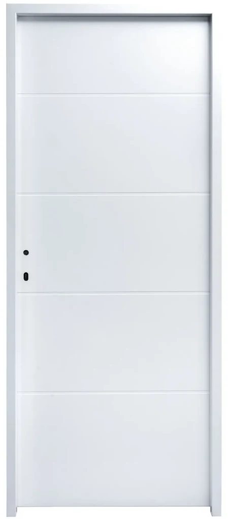 Usa de interior din LEMN cu toc reglabil - Usi vopsite Alb LEMN - 8, 160-240 mm, 700 / 800 / 900 x 2070