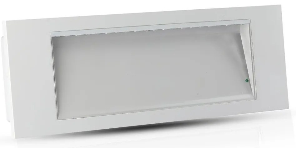 Corp de iluminat LED de urgență EMERGENCY EXIT LED/3,8W/230V 6000K IP65
