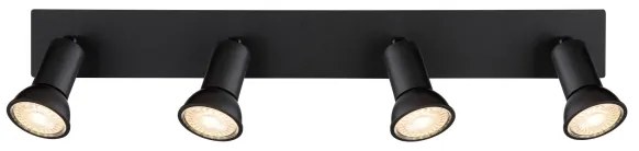 Spot DREW 4xGU10/35W/230V negru Globo 57998-4