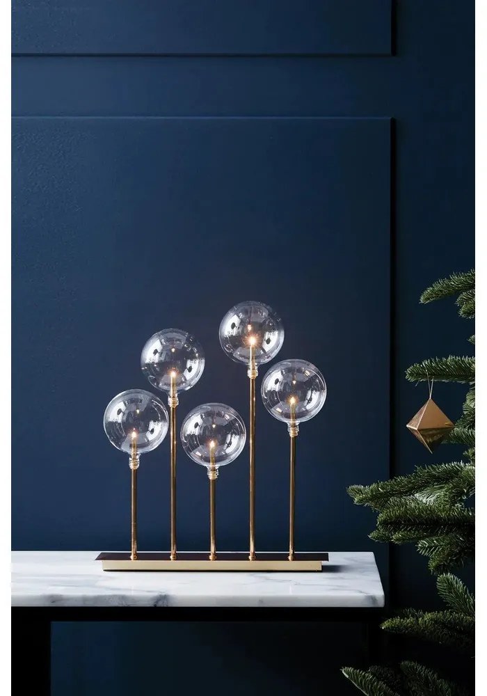Decorațiune luminoasă de Crăciun aurie – Markslöjd