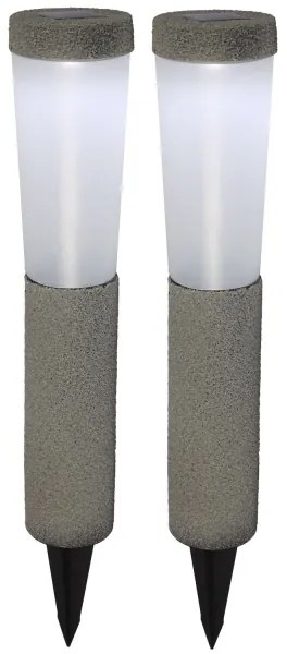 SET 2x corp de iluminat LED solar SOLAR LED/0,1W/3V 6000K IP44 Globo 33785-2