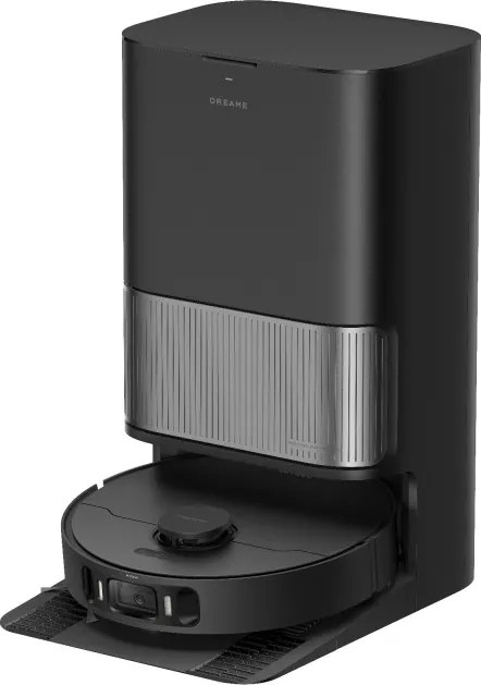Aspirator robot Dreame L40 Ultra AE RLL77SE_BK, 19000 Pa, 5200 mAh, 60 W, Pana la 168 m², Statie de incarcare si golire automata, Autonomie de 180 min, Negru