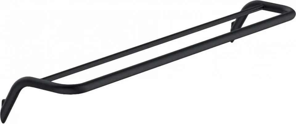 Silia Suport dublu pentru prosoape finisaj negru ADI_N631