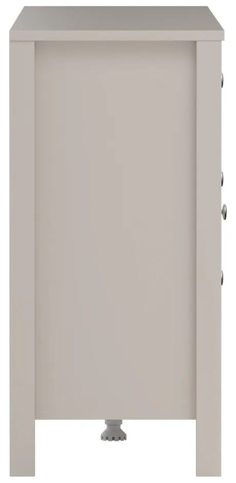 Comodă grej 152x80x38 cm Madrid – Tvilum