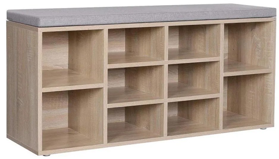 Pantofar VOREN maro/gri