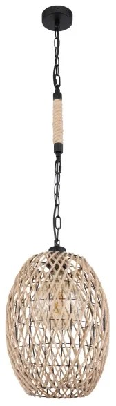 Lustră pe lanț Globo 15670H HALIA 1xE27/60W/230V