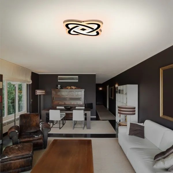 Brilagi - Plafonieră LED dimabilă MODERN LED/90W/230V 3000-6000K + telecomandă