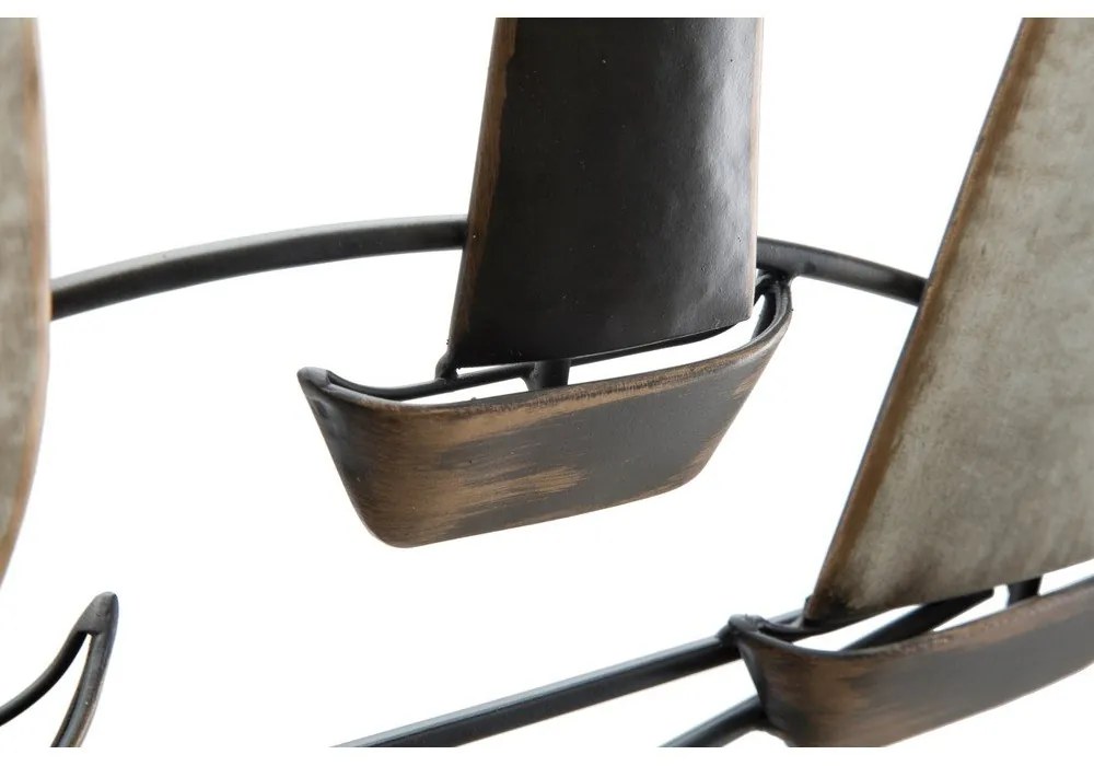 Decorațiune de perete din metal 119x51 cm Regata – Mauro Ferretti