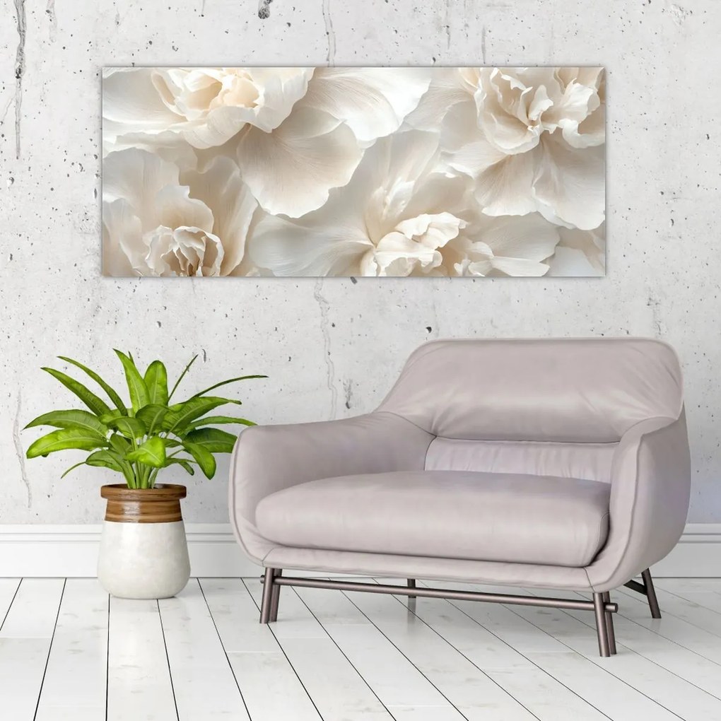 Tablou - Bujori Delicați (120x50 cm)