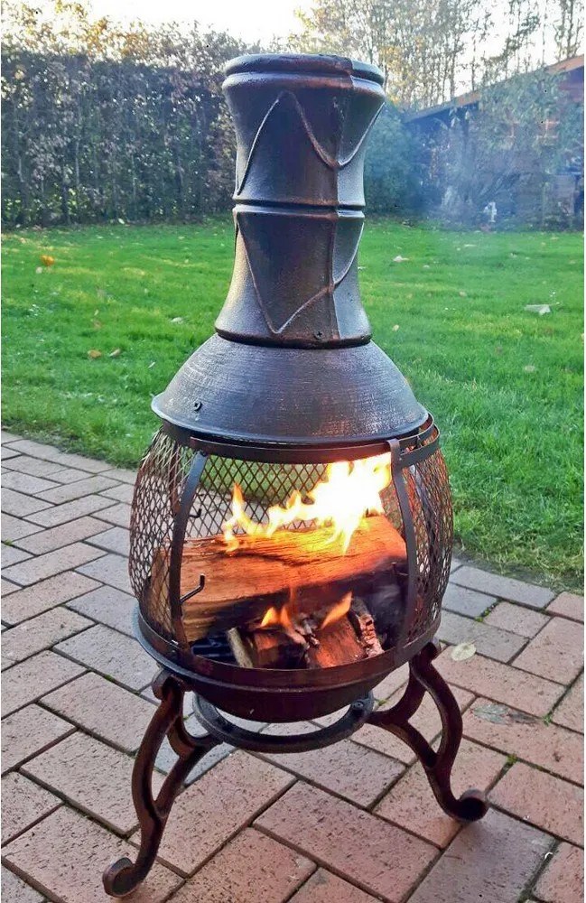 Vatră - fontă ø 50 cm – Garden Pleasure