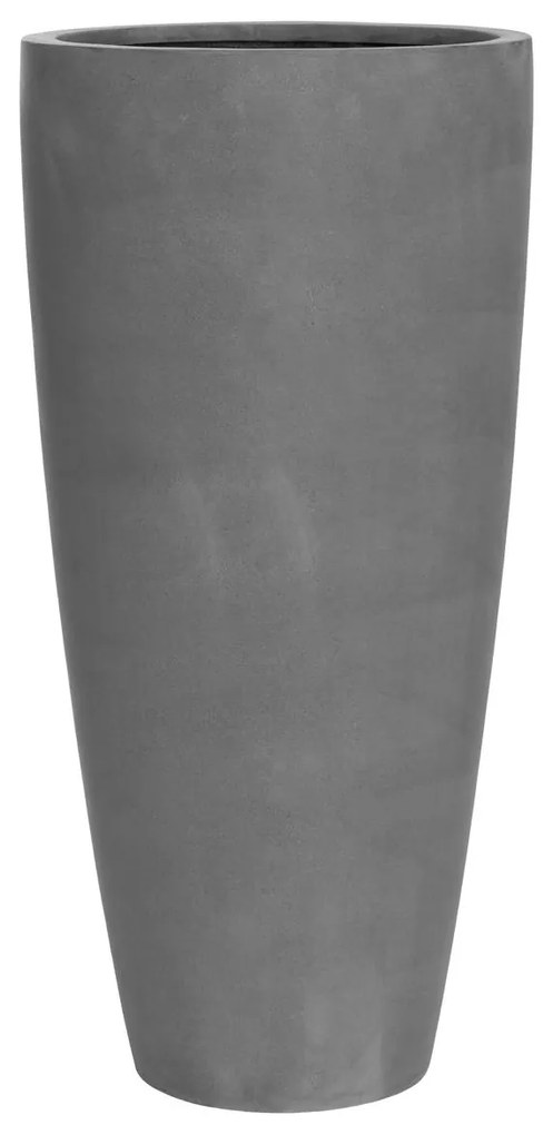 Ghiveci Dax, culoare gri, dimensiuni multiple - PotteryPots mărimea: XL - v. 100 cm, ⌀ 47 cm