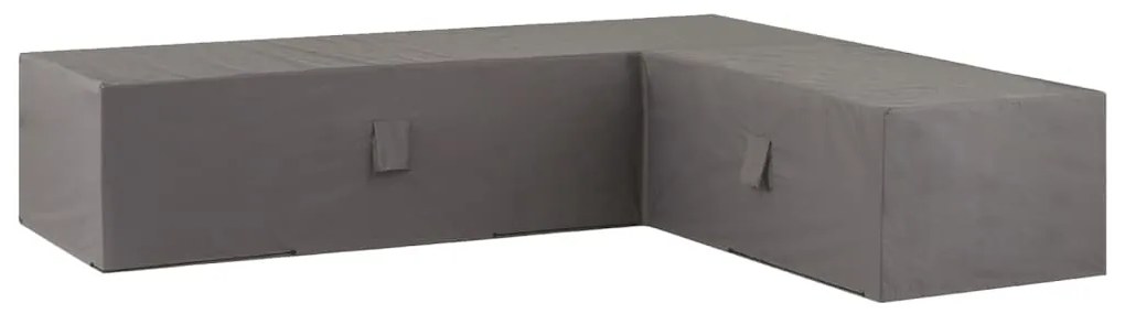 423691 Madison Husă set mobilier de exterior, gri, 255 x 255 x 70 cm