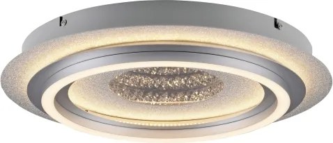 JUST LIGHT. 15089-21 - plafonieră LED CICHIO LED/36W/230V crom mat