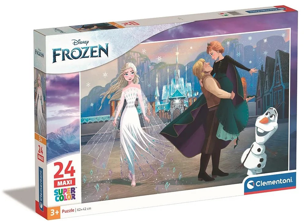Disney Regatul de gheață Royal Family Puzzle maxi Clementoni 24 piese