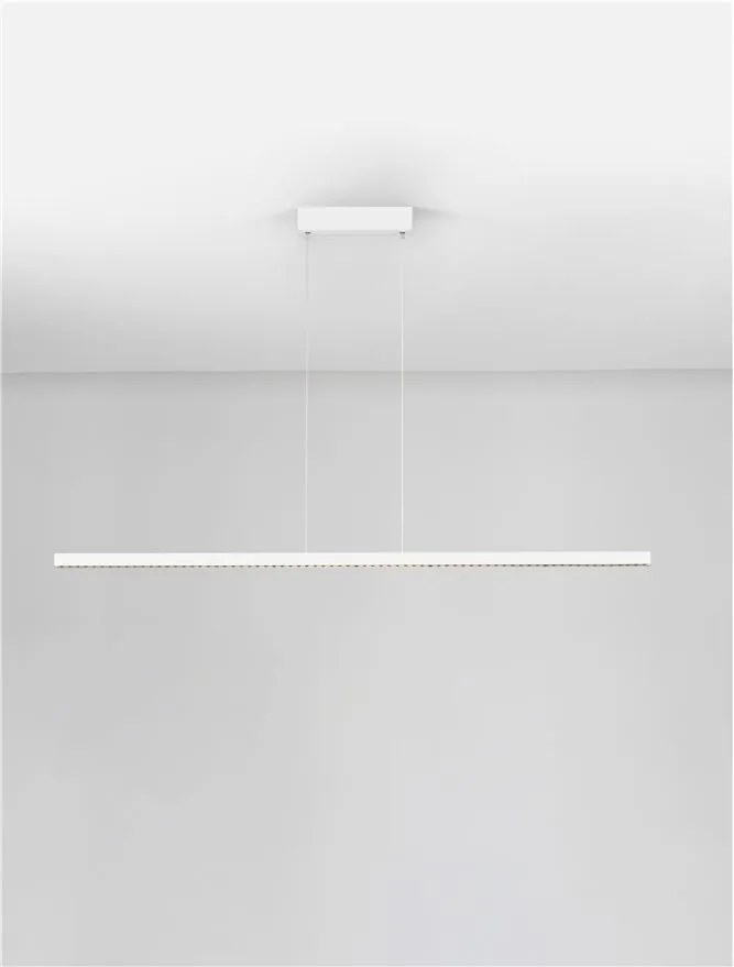 Lustra suspendata LED design liniar DEOS 25Watt 3000K, NVL-9030897