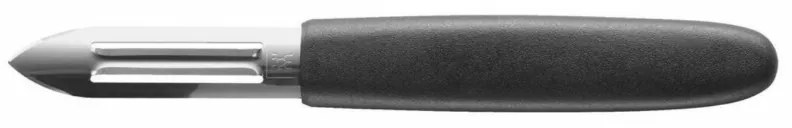 Set cutite si decojitor Zwilling TWIN Grip 38738000, 3 piese, Otel inoxidabil 18/10, Lame cu intarire la gheata FRIODUR, Rezistente la coroziune, Argintiu / Negru