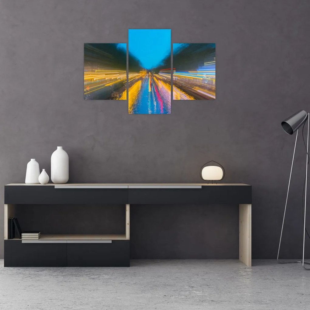 Tablou - Pictură abstractă (90x60 cm)