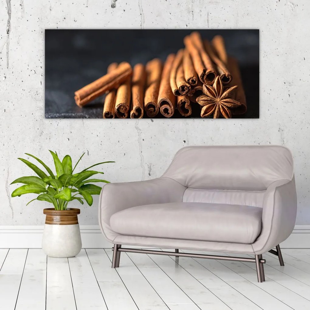 Tablou cu scorțișoară (120x50 cm)