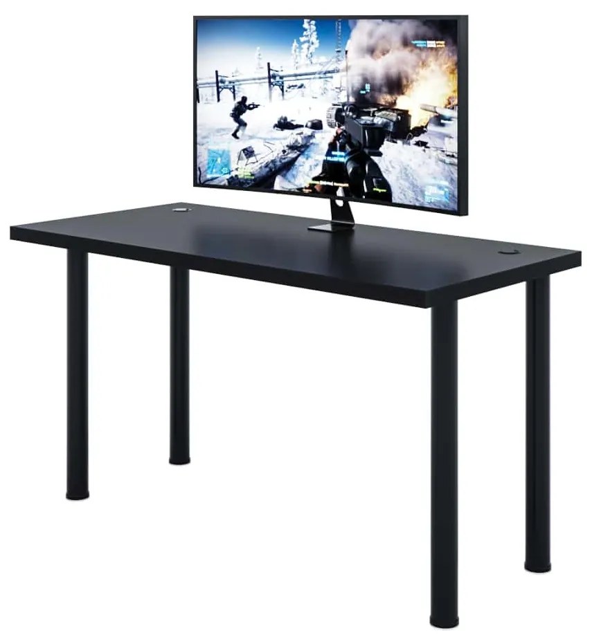 Masă PC gaming Gamer X (Negru) (fără iluminat). 1054986