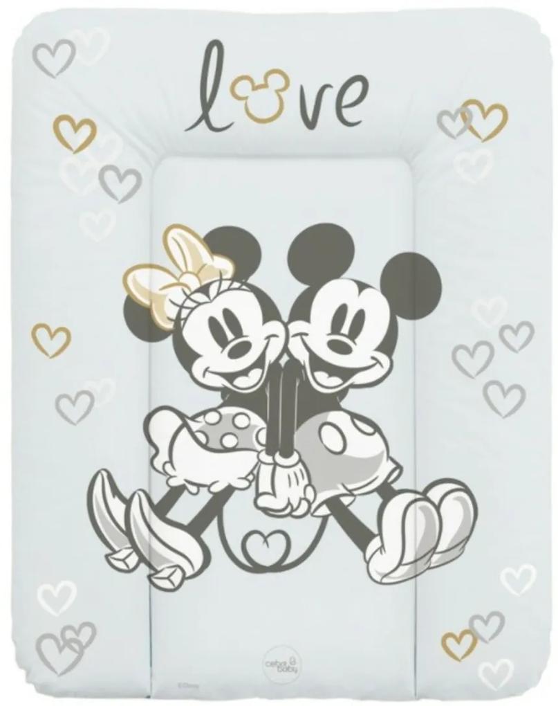 Ceba Baby Schimbat moale 50x70cm Disney Minnie &amp; Mickey, gri