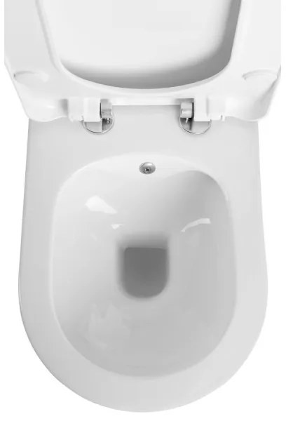 Sapho AVVA CLEANWASH - WC suspendat cu bideu, ceramică/albă