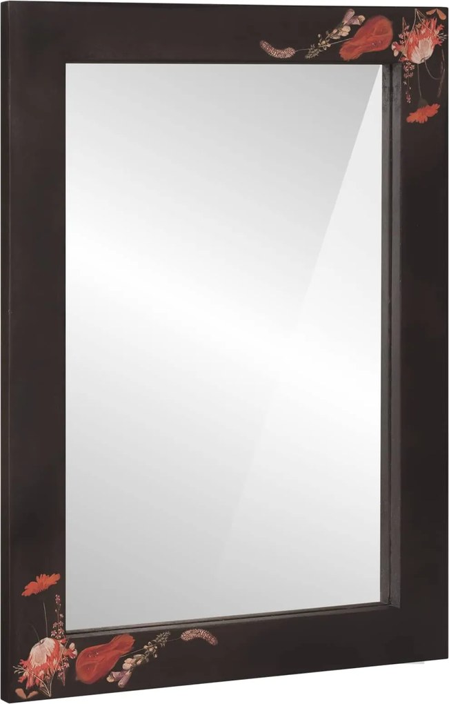 vidaXL Oglindă Pe perete cu oglindă Multicolour 70 x 50 x 3 cm Sticlă