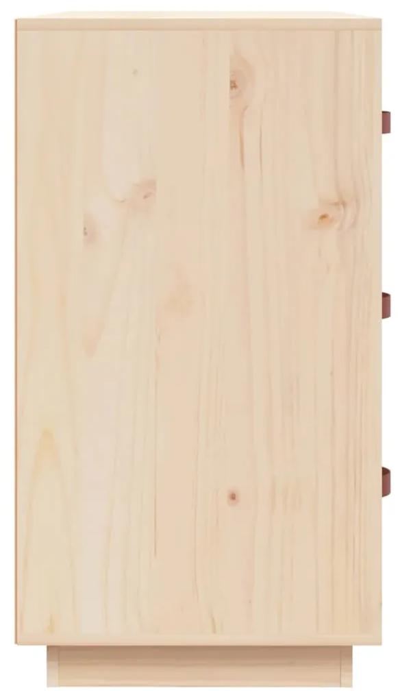 Servanta, 80x40x75 cm, lemn masiv de pin 1, Maro