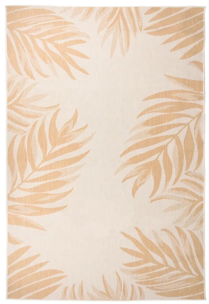 vidaXL Covor de exterior, model frunze, 160x230 cm, țesătură plată