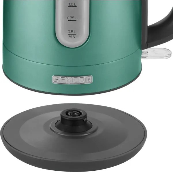 Fierbător de apă 1,7 l 2150W/230V turcoaz