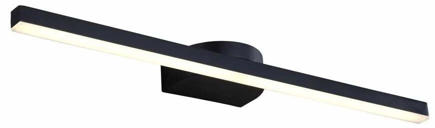 Aplica de perete LED pentru oglinda sau tablou ARVI negru 12W
