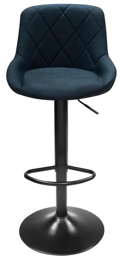 Scaun tip bar Teken (albastru închis + negru) . 1116526