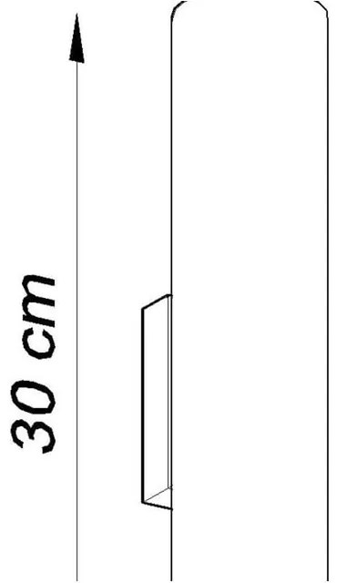 Aplică Sollux Castro, negru