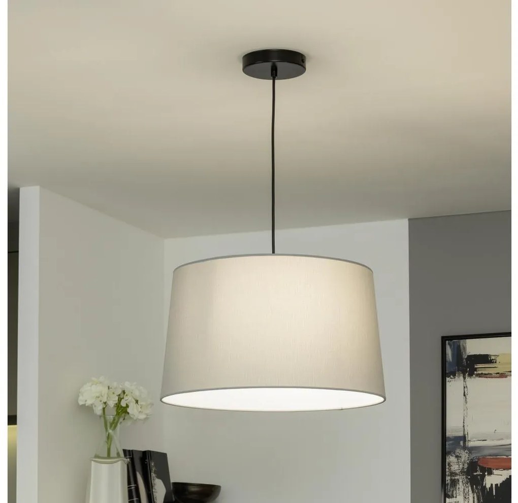 Brilagi - Lustră LED pe cablu CERIA 1xE27/40W/230V Ø 45 cm gri