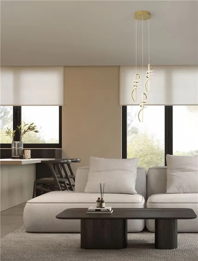 Lustra cu 3 pendule LED SOLINE