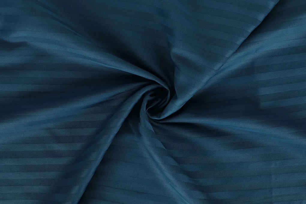 Lenjerie de pat dubla King (FR), L'essentiel Maison, Stripe, Albastru