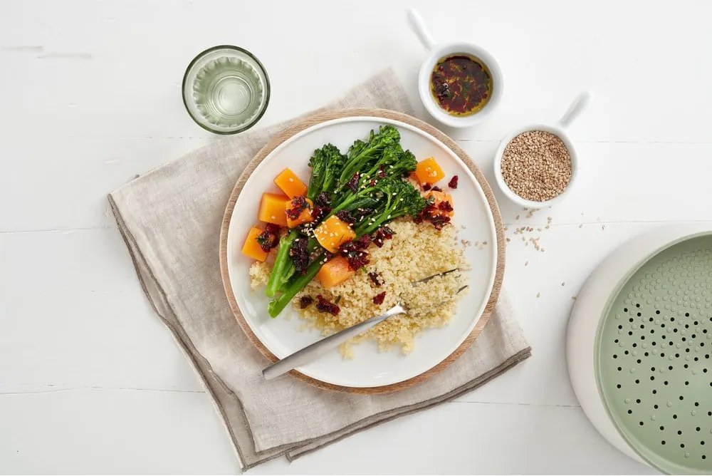 Recipient pentru gătit orez din plastic – Lékué