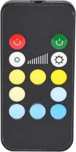 Bandă LED dimabilă Wi-Fi 5m 7,3W/230V Tuya Ecolite DX-SMD2835-BI/5M/TUYA + telecomandă