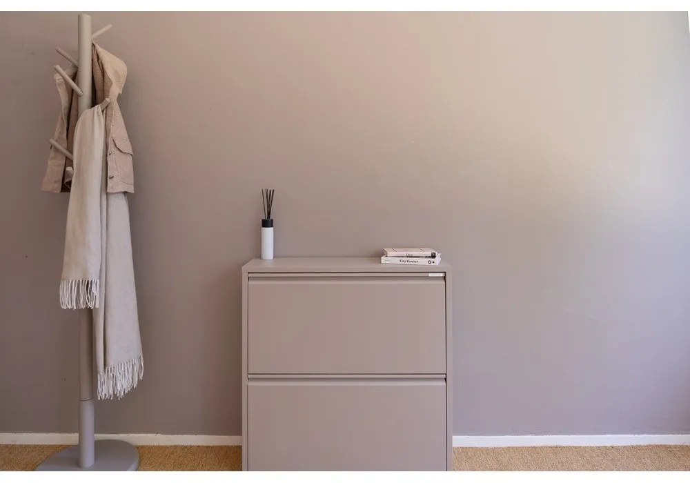 Pantofar gri-bej din metal Billy – Spinder Design